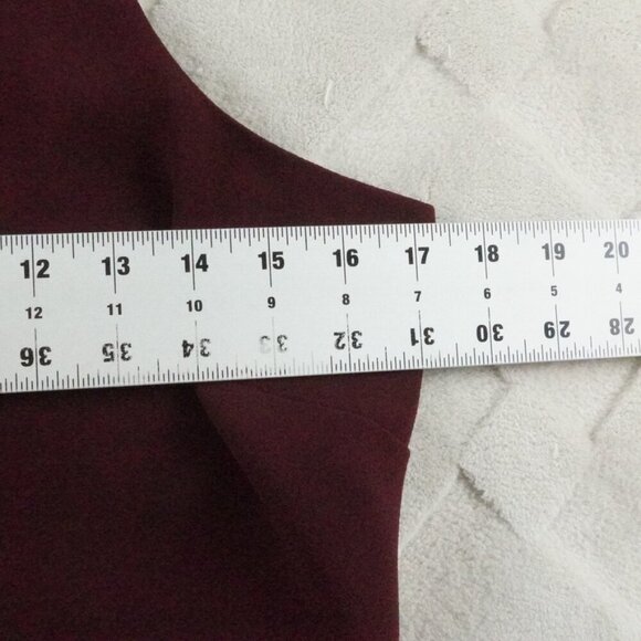 J Crew Dress Womens 10 Cocktail Tank Racerback Lined Red - Picture 6 of 11